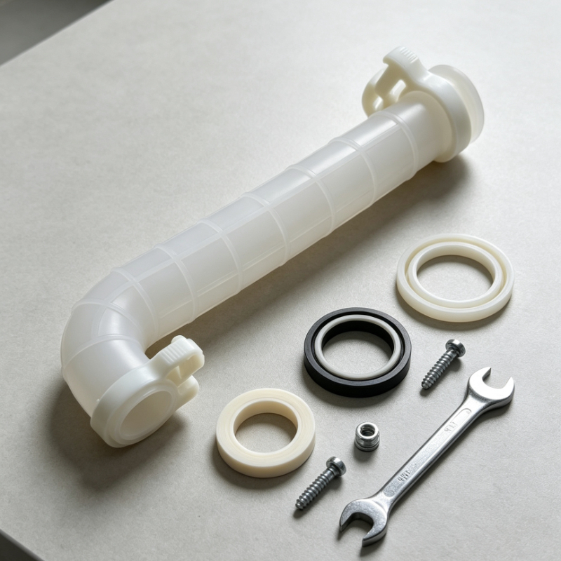 Jet Home Bathroom Accessories - Tubo di Scarico per WC Intelligente