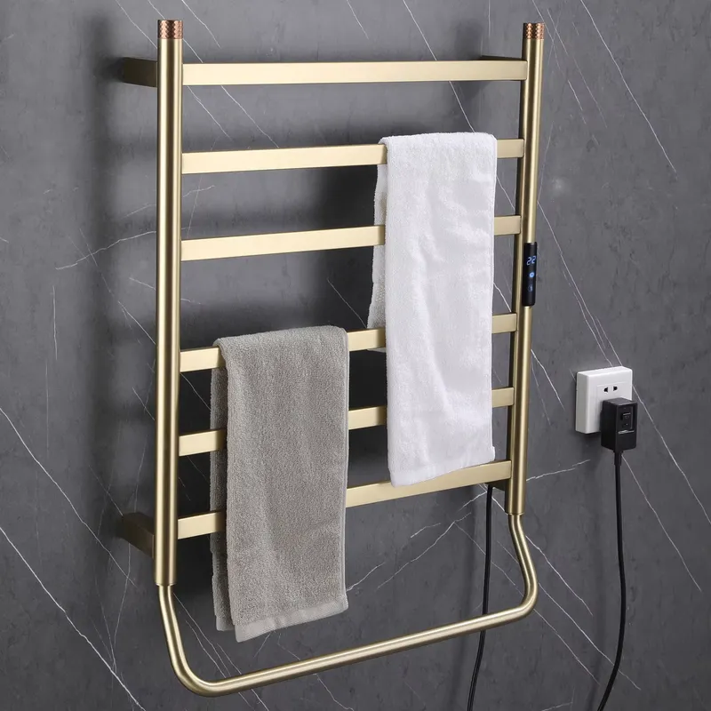 Towel Bar Stainless - Moderno Portasciugamani Riscaldato Regolabile in Acciaio