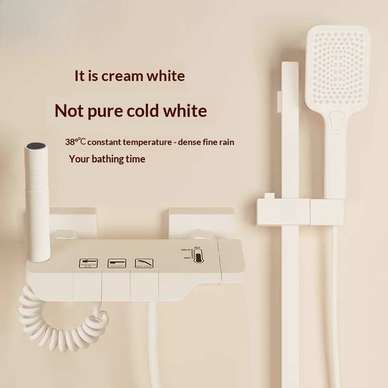 Home Bathroom Shower - Set Doccia Termostatico Completo in Rame