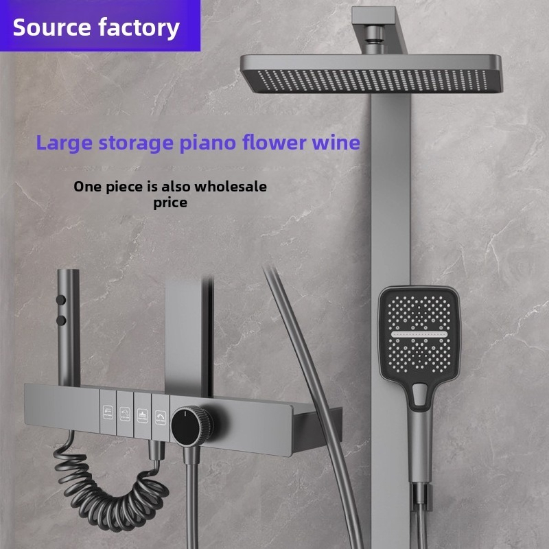 Home Bathroom Shower - Set Doccia Digitale con Pressione Potenziata