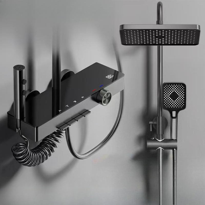 Home Bathroom Shower - Set Doccia Multifunzionale per Casa, Resistente