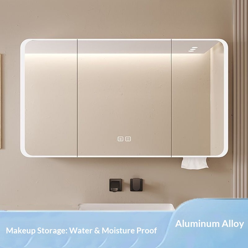 Home Bathroom Furniture - Specchio da Bagno LED Intelligente con