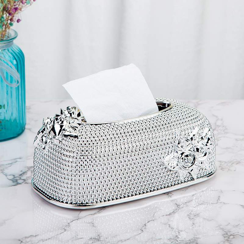 Zara Home Bathroom Accessories - Scatola per fazzoletti europea, decorazioni per