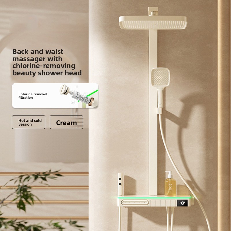 Home Bathroom Shower - Set Doccia in Rame con Display