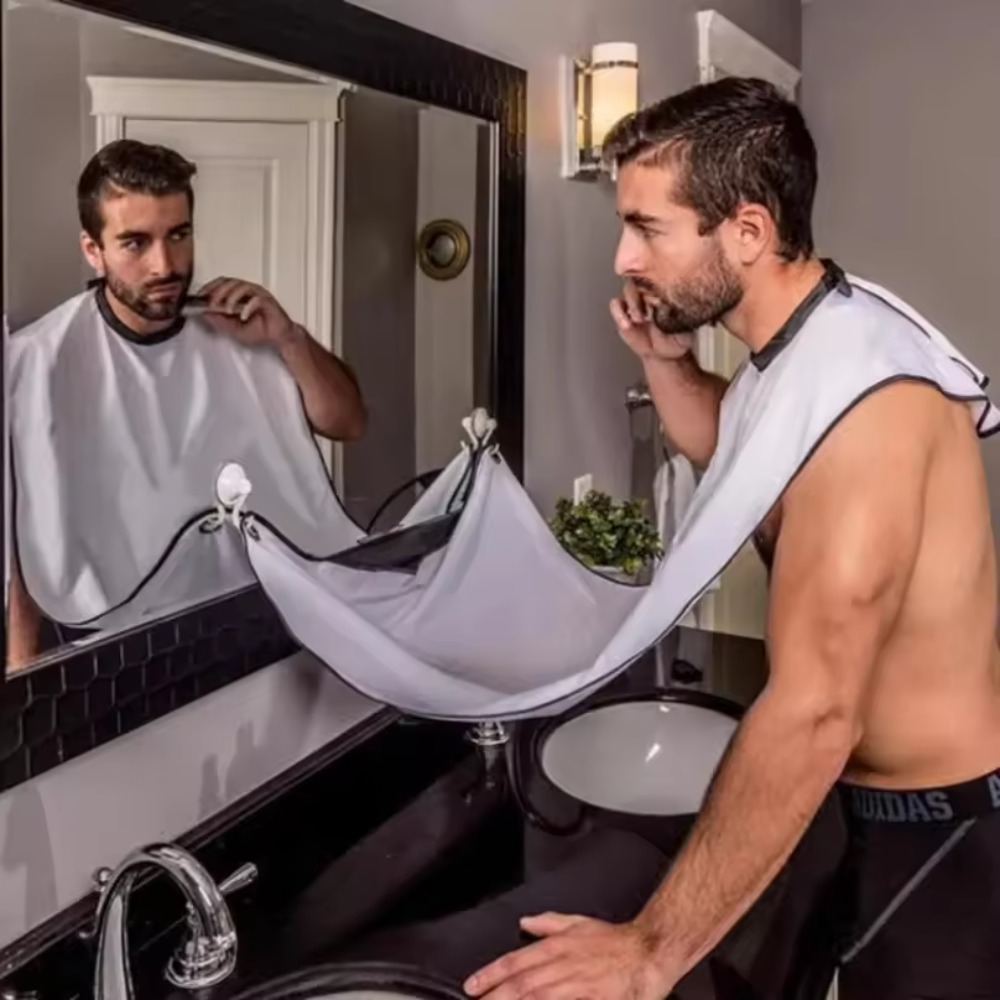Shaving Mirror Suction - 1 Pezzo Grembiule da Barba da