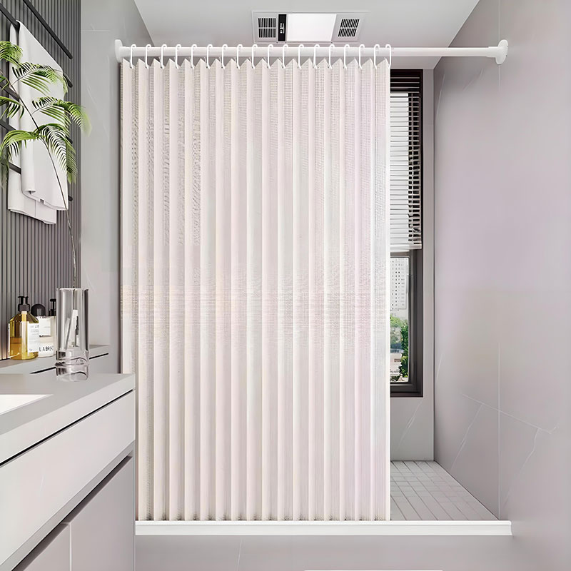 Home Bathroom Partition - Tenda Doccia Magnetica Pieghevole Impermeabile, Divisorio