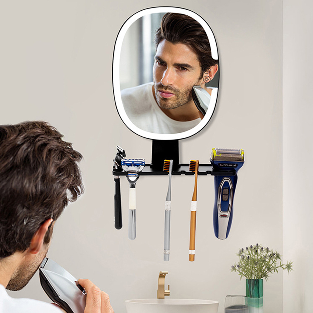 Shaving Mirror Suction - Specchio da doccia a LED senza