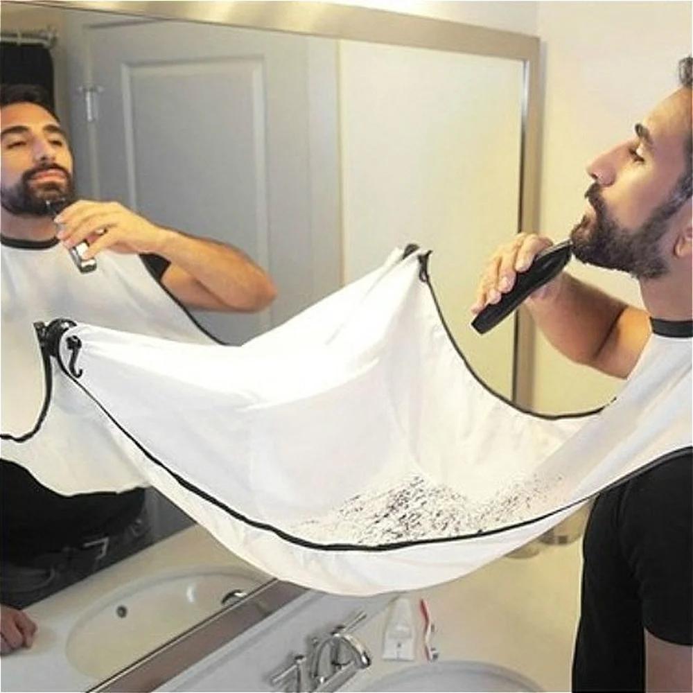 Shaving Mirror Suction - 1PC uomo barba grembiuli da barba