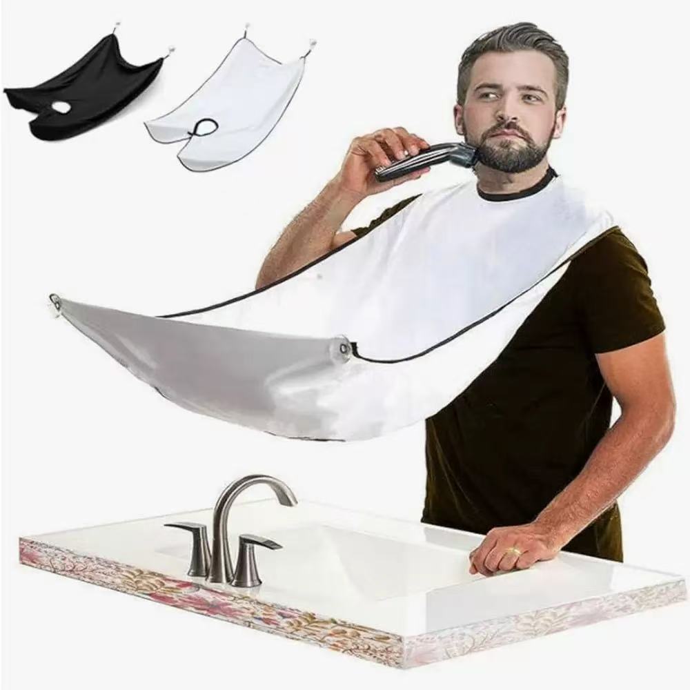 Shaving Mirror Suction - Grembiuli da barba maschili Specchio da