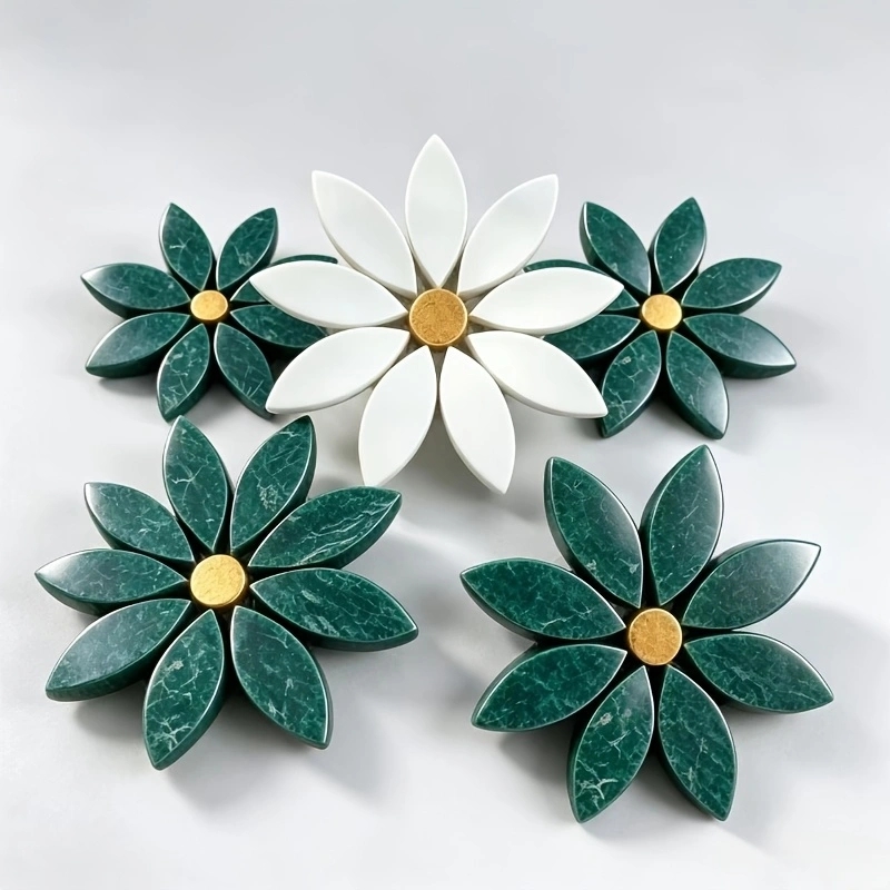 Piastrelle a mosaico floreali  - Zara Home Bathroom Accessories recensione e prezzo