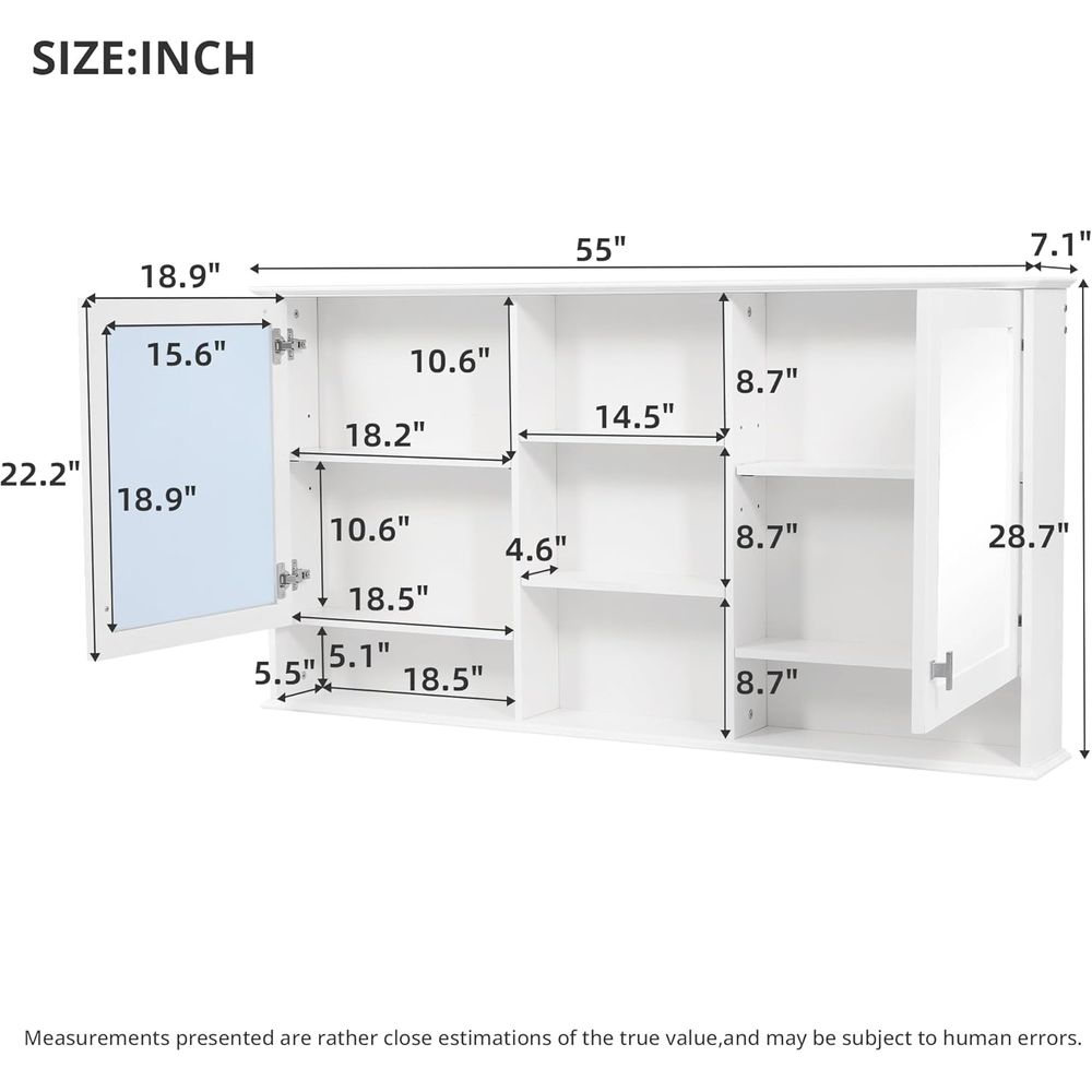 Armadietto da Bagno con Specch - Home Bathroom Furniture recensione e prezzo
