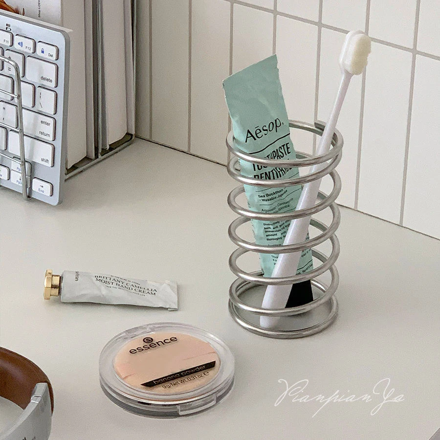 Portaspazzolino in Acciaio Ino - Tiny Home Bathroom Kit recensione e prezzo