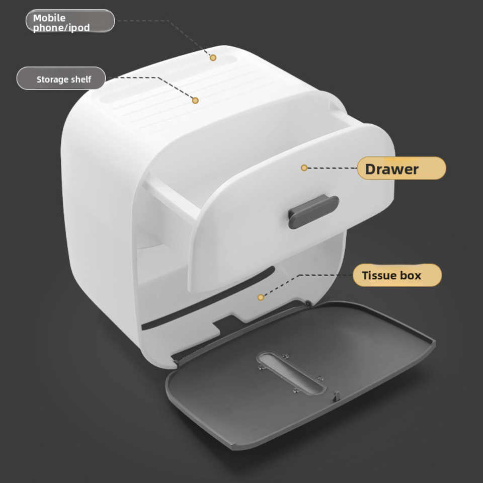Contenitore per Carta Igienica - Home Bathroom Wallpaper recensione e prezzo