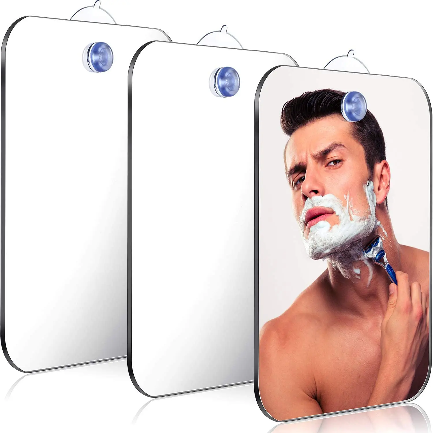 Specchio da viaggio con aspira - Shaving Mirror Suction recensione e prezzo