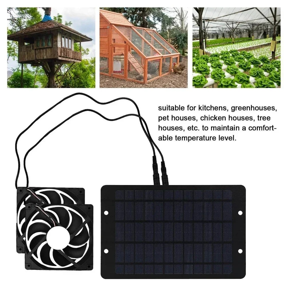 Ventilatore Solare da 10W 12V  - Home Bathroom Exhaust Fan recensione e prezzo