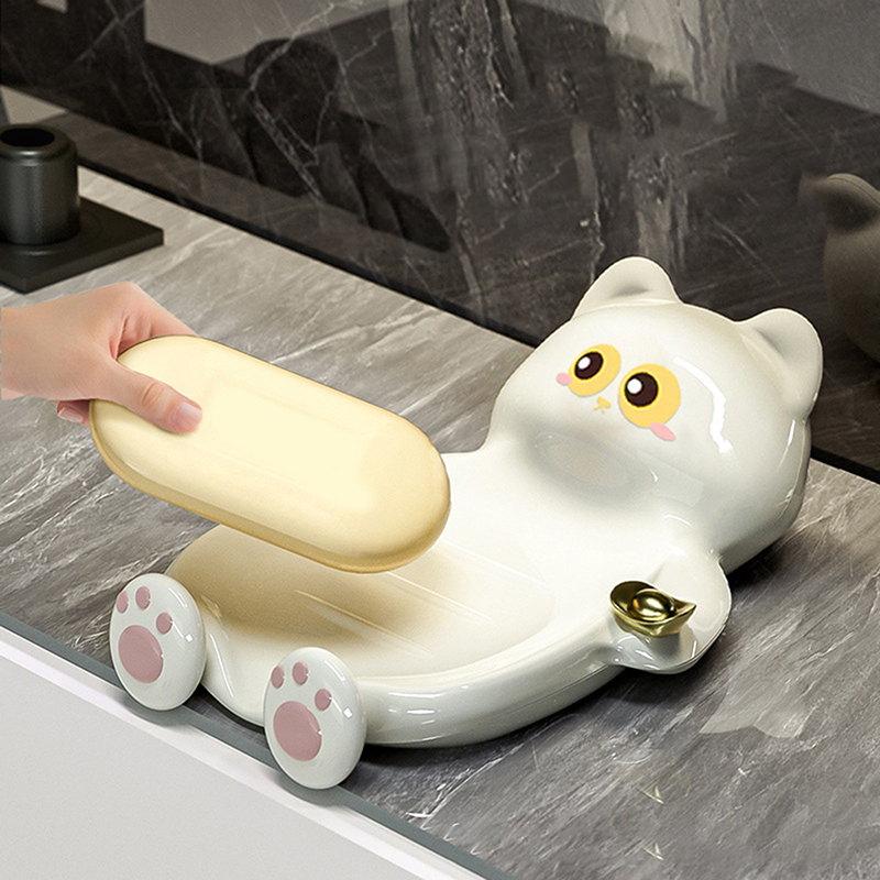 Portasapone a forma di gatto,  - Jet Home Bathroom Accessories recensione e prezzo