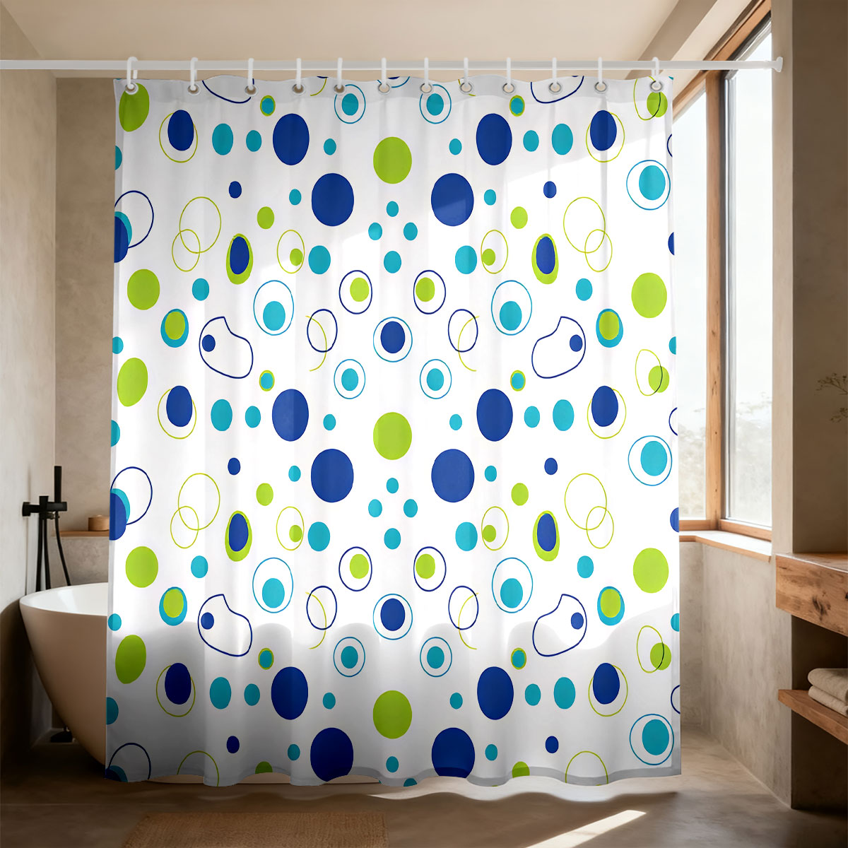 Tenda da Doccia Stampata Color - Home Bathroom Partition recensione e prezzo