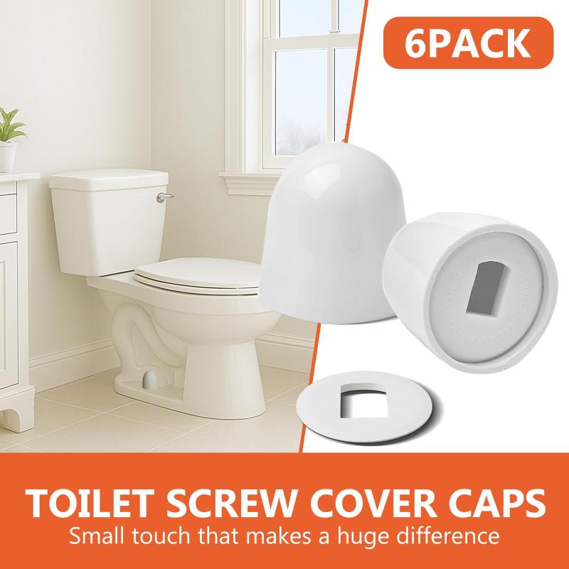 6 tappi per bulloni per WC bia - Jet Home Bathroom Accessories recensione e prezzo