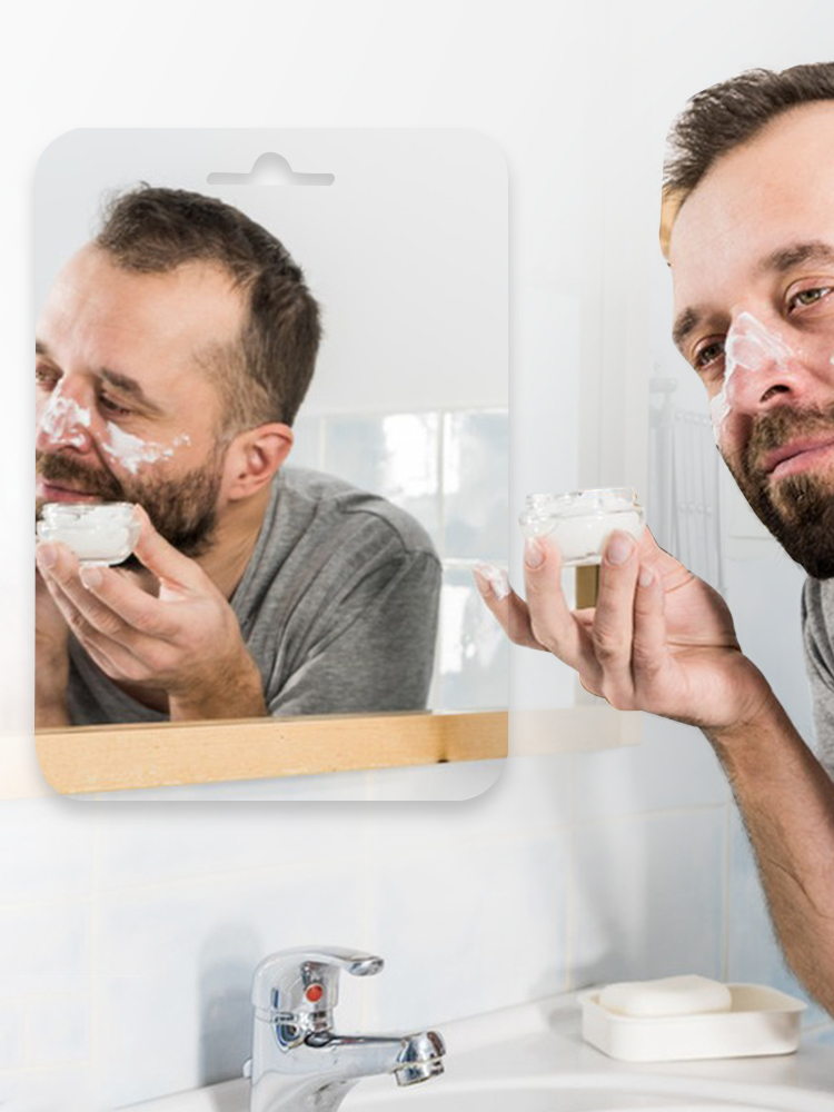 Specchio Acrilico Antiappannam - Shaving Mirror Suction recensione e prezzo