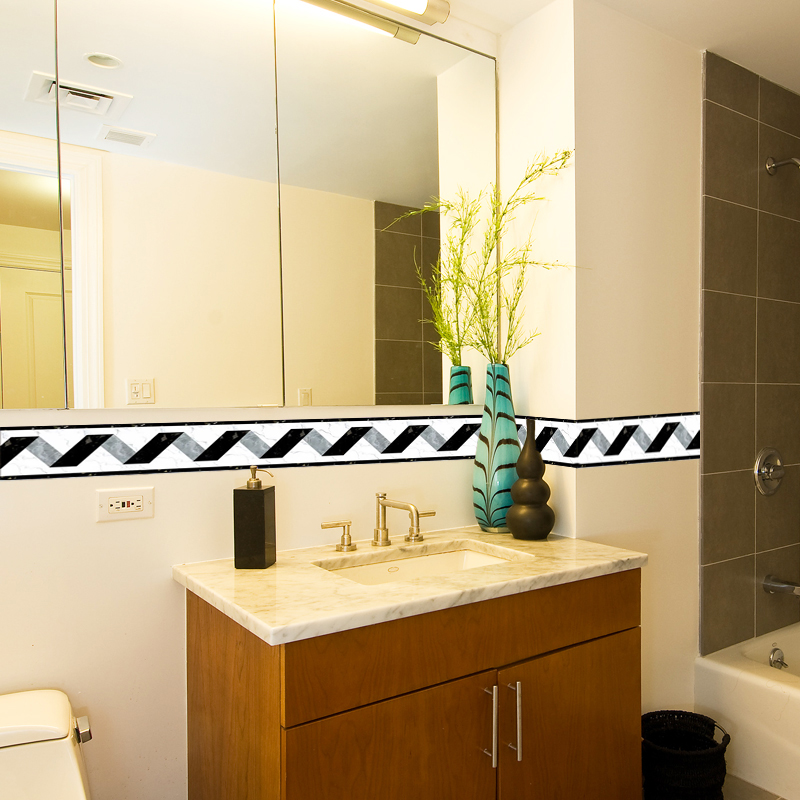 Bordi Decorativi Adesivi a Str - Home Bathroom Wallpaper recensione e prezzo