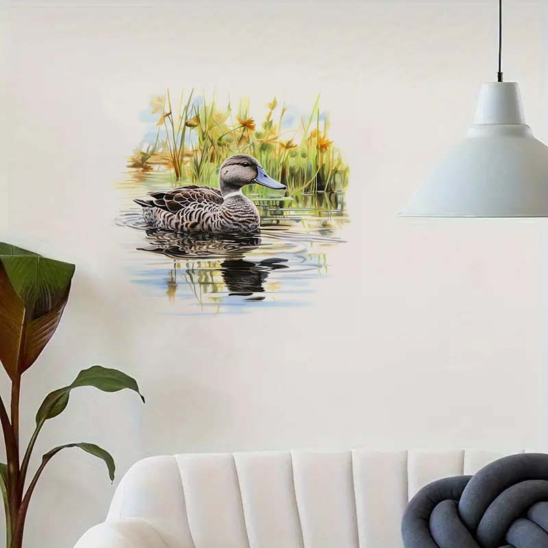 Carino colorato nuoto anatra a - Home Bathroom Wallpaper recensione e prezzo