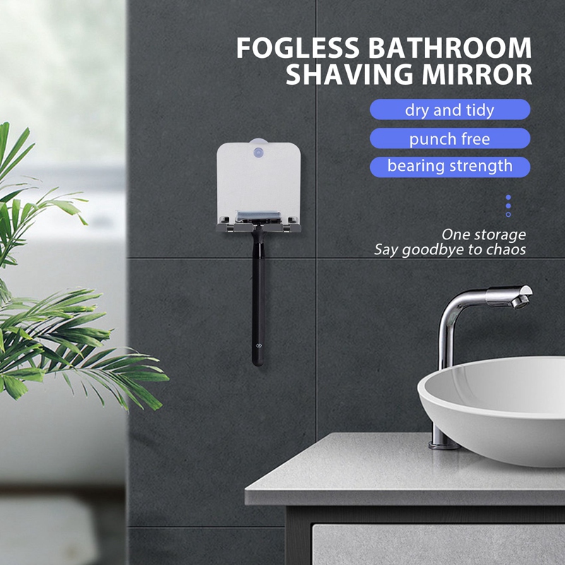 Specchio da viaggio infrangibi - Shaving Mirror Suction recensione e prezzo
