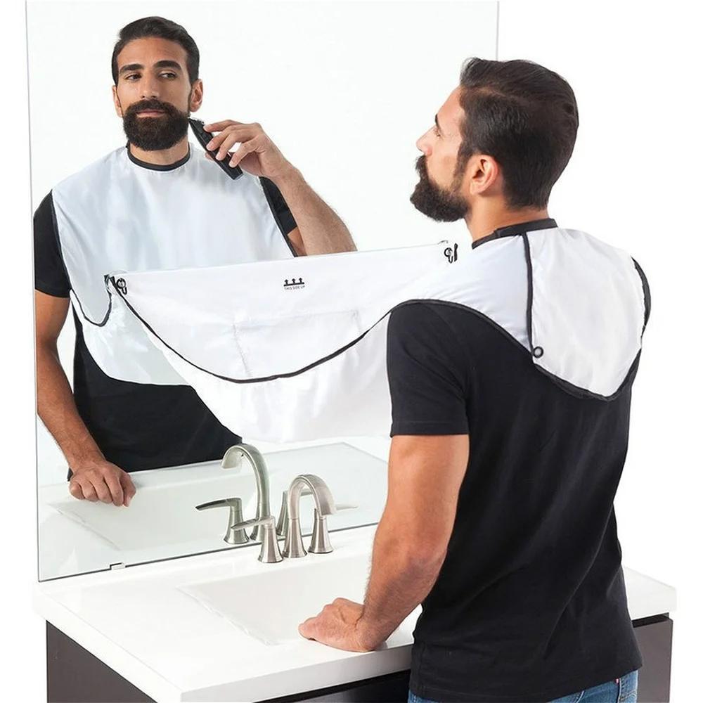 1PC uomo barba grembiuli da ba - Shaving Mirror Suction recensione e prezzo