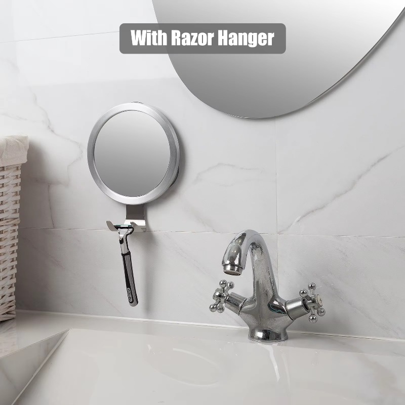 Specchio da Bagno Antiappannam - Shaving Mirror Suction recensione e prezzo