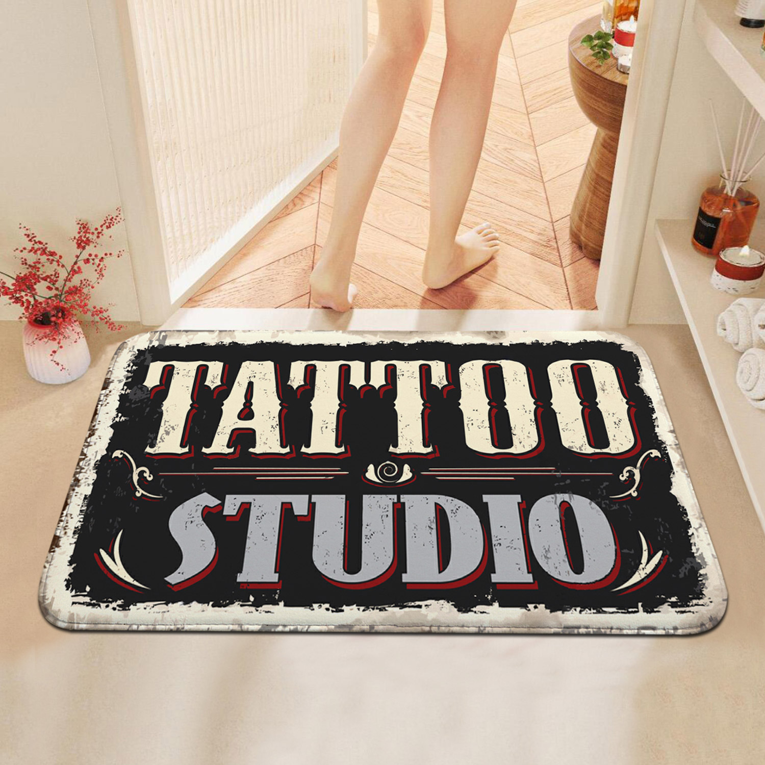 Tappetino per negozio di tatua - Zara Home Bathroom Accessories recensione e prezzo