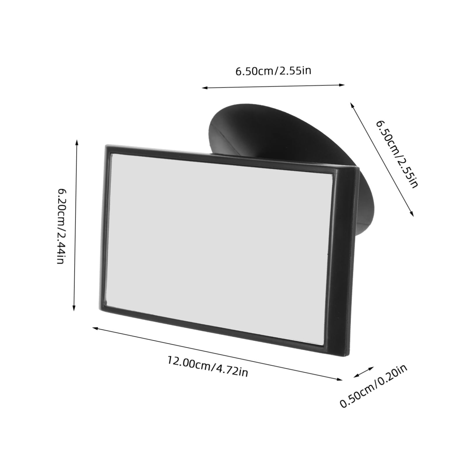 Specchietto retrovisore per au - Shaving Mirror Suction recensione e prezzo