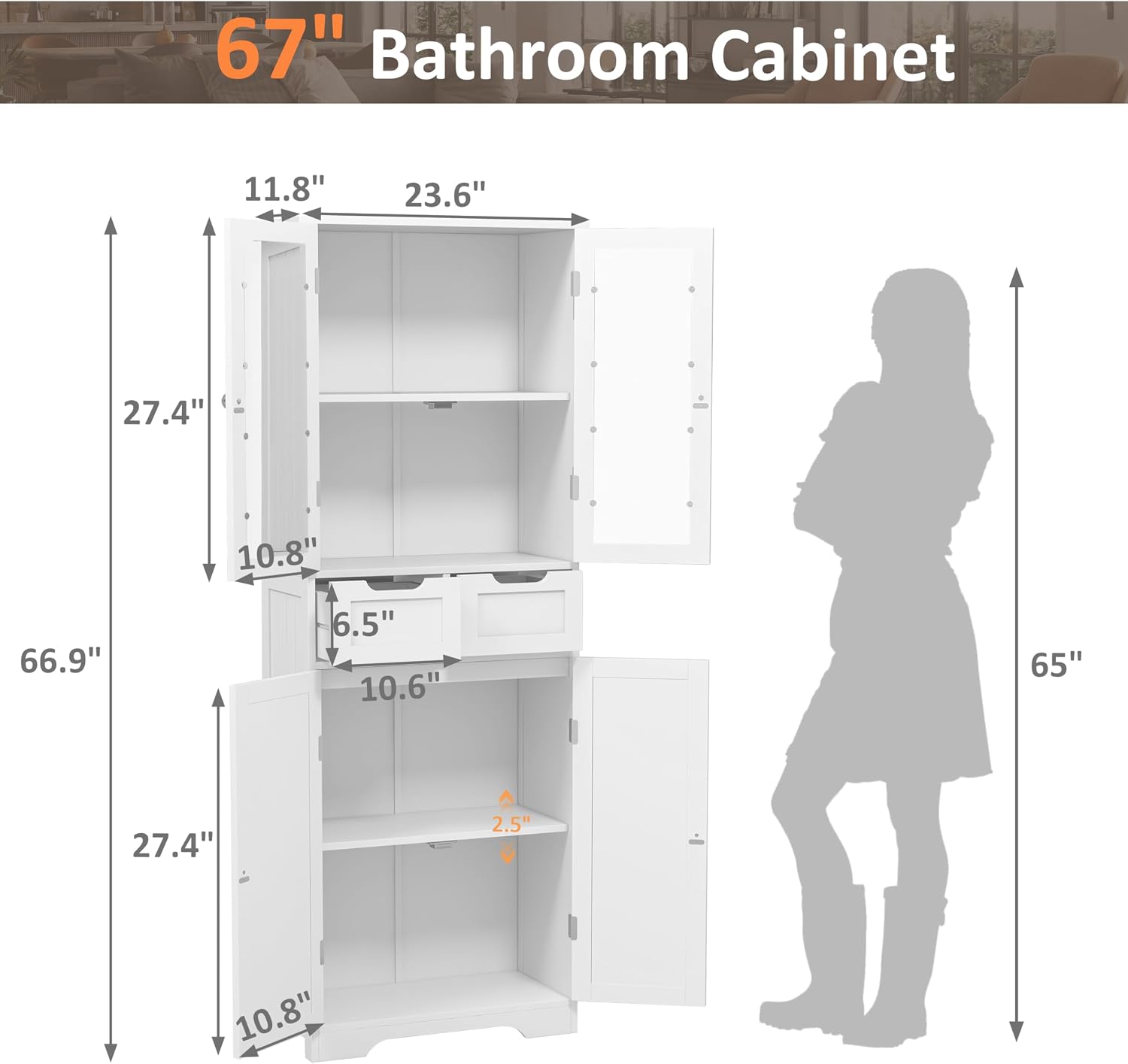 Mobiletto Alto da Bagno Autopo - Home Bathroom Furniture recensione e prezzo